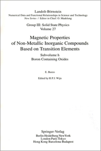 Boron Containing Oxides