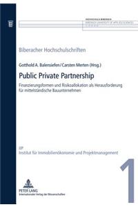 Public Private Partnership