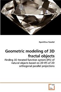 Geometric modeling of 3D fractal objects