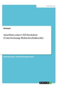 Anschluss einer CEE-Steckdose (Unterweisung Elektrotechniker/in)