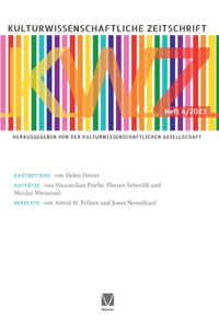 Kulturwissenschaftliche Zeitschrift 4/2023