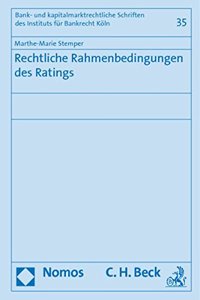 Rechtliche Rahmenbedingungen Des Ratings