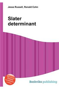 Slater Determinant