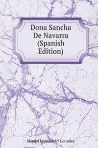 Dona Sancha De Navarra (Spanish Edition)