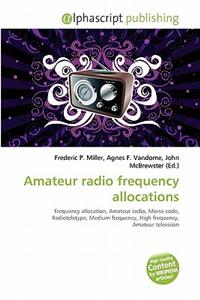 Amateur Radio Frequency Allocations
