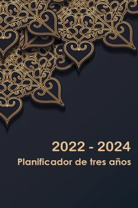 2022-2024 Planificador de tres años
