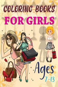 Coloring Books For Girls Ages 7-13