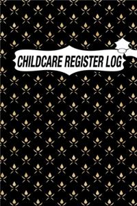 Childcare Register Log