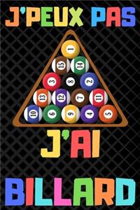 J'peux pas j'ai billard
