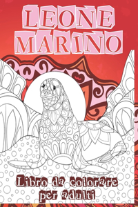 Leone marino - Libro da colorare per adulti ✏️