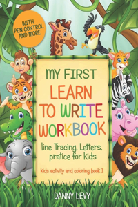 My First Learn To Write Workbook