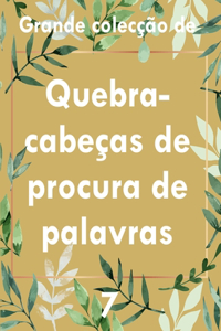 Grande colecção de quebra-cabeças de procura de palavras, 7