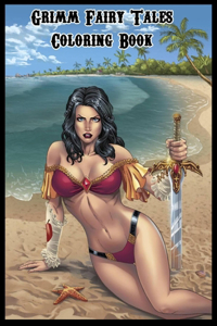 Grimm Fairy Tales Coloring Book