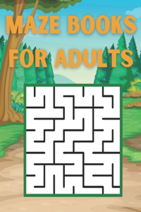 Maze Books For Adults