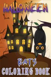 Halloween Bats Coloring Book