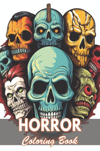 Horror Coloring Book for Adult