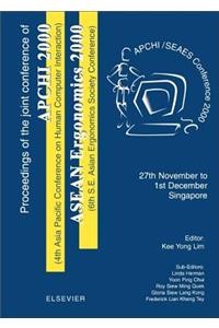 Proceedings of the 4th Asia Pacific Conference on Computer Human Interaction (APCHI 2000) and 6th S.E. Asian Ergonomics Society Conference (ASEAN Ergonomics 2000)