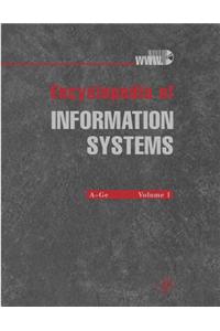 Encyclopedia of Information Systems, Four-Volume Set