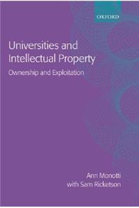 Universities and Intellectual Property