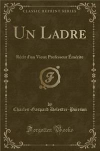 Un Ladre: RÃ©cit d'Un Vieux Professeur Ã?mÃ©rite (Classic Reprint)
