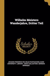 Wilhelm Meisters Wanderjahre, Dritter Teil