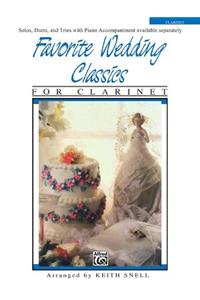 Favorite Wedding Classics - Clarinet