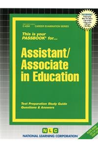 Assistant/Associate in Education