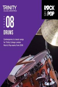 Trinity College London Rock & Pop 2018 Drums Grade 8 CD Only (Trinity Rock & Pop)