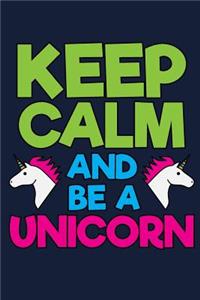 Keep Calm And Be A Unicorn