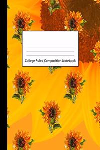 College Ruled Composition Notebook