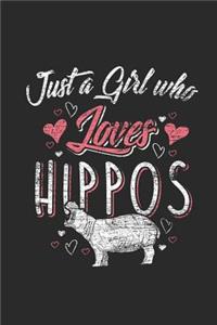 Just A Girl Who Loves Hippos