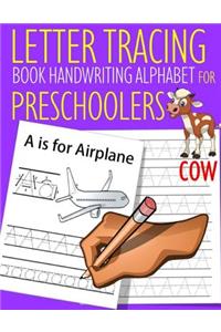 Letter Tracing Book Handwriting Alphabet for Preschoolers COW