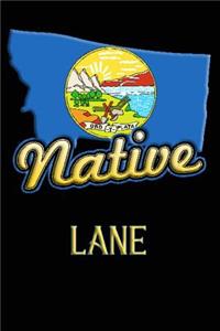 Montana Native Lane: College Ruled Composition Book