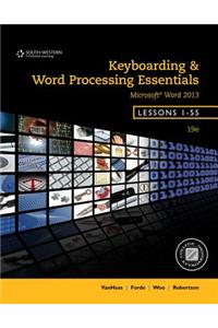 Keyboarding and Word Processing Essentials, Lessons 1-55, Spiral bound Version