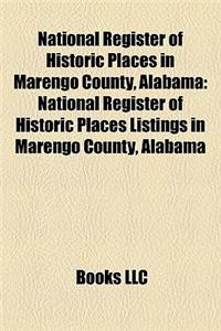 National Register of Historic Places in Marengo County, Alabama