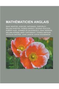 Mathematicien Anglais