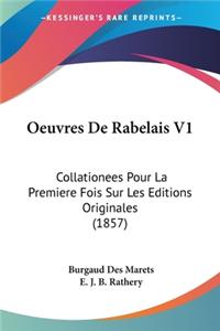 Oeuvres De Rabelais V1