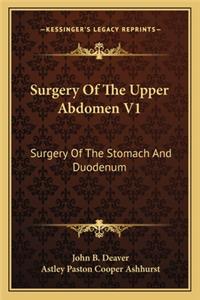 Surgery of the Upper Abdomen V1
