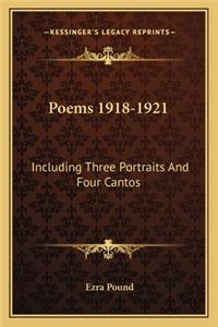 Poems 1918-1921