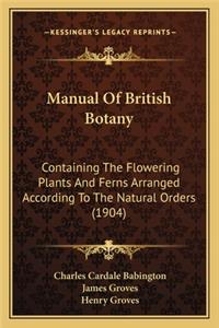 Manual of British Botany