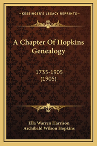 Chapter Of Hopkins Genealogy