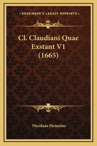 Cl. Claudiani Quae Exstant V1 (1665)