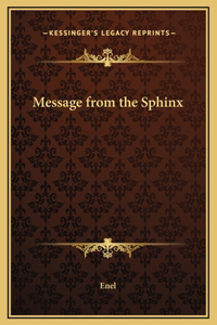 Message from the Sphinx