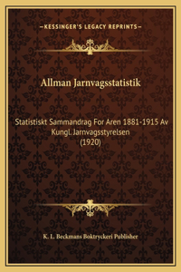 Allman Jarnvagsstatistik