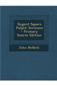 Regent Square Pulpit