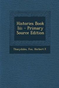 Histories Book III;