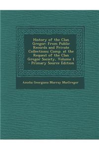 History of the Clan Gregor