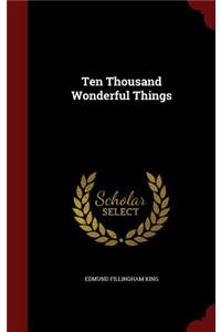 Ten Thousand Wonderful Things