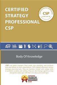 Certified Strategy Professional CSP BoK