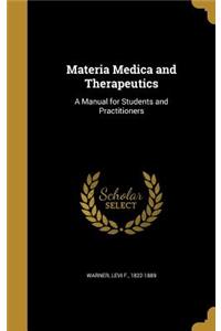 Materia Medica and Therapeutics